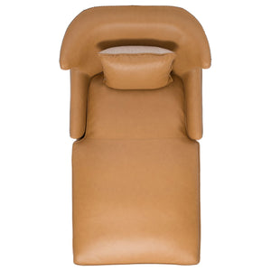 Safavieh Jamie Upholstered Chaise Lounge Light Brown KNT4108D