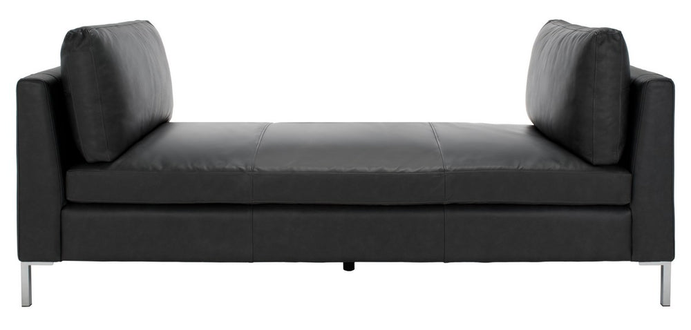Safavieh Tatianna Leather Bench Black KNT4109A