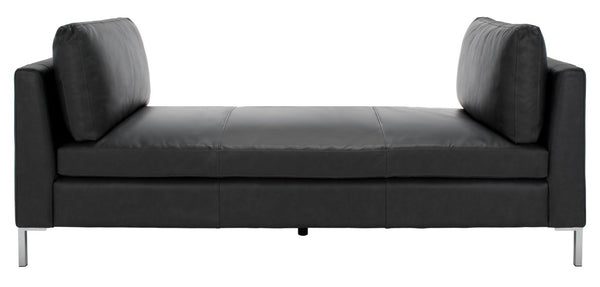 Safavieh Tatianna Leather Bench Black KNT4109A