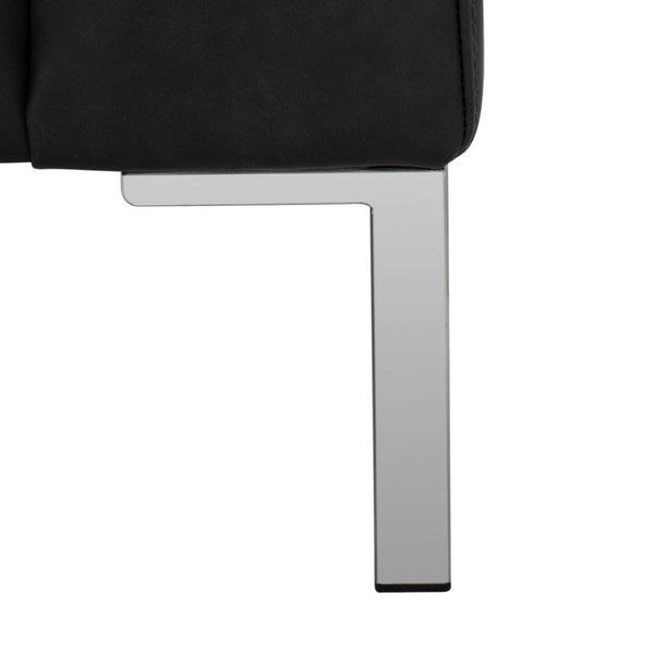 Safavieh Tatianna Leather Bench Black KNT4109A