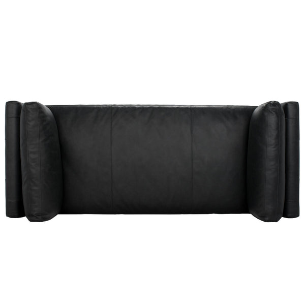 Safavieh Tatianna Leather Bench Black KNT4109A