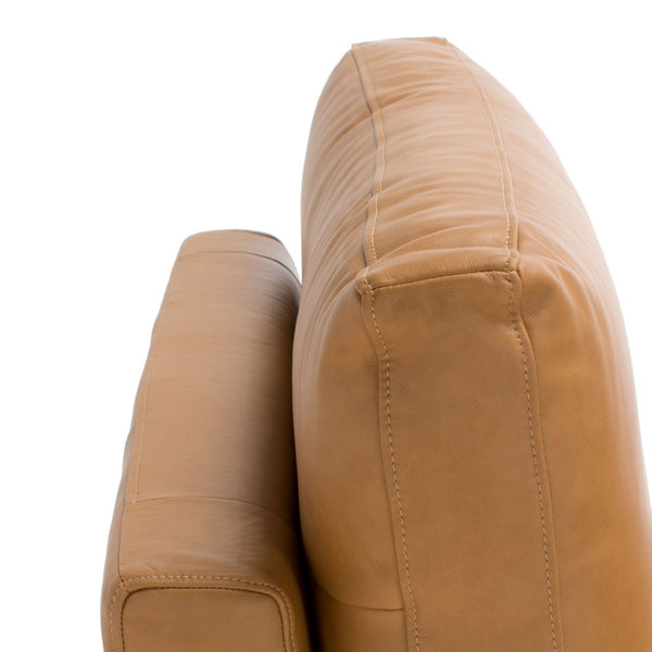 Safavieh Tatianna Leather Bench Light Brown KNT4109B