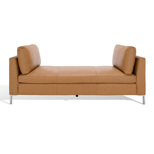 Safavieh Tatianna Leather Bench Light Brown KNT4109B