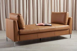 Safavieh Tatianna Leather Bench Light Brown KNT4109B