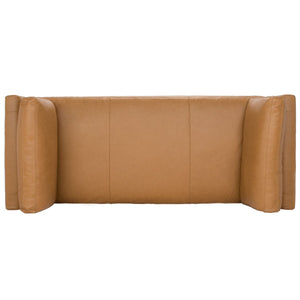 Safavieh Tatianna Leather Bench Light Brown KNT4109B