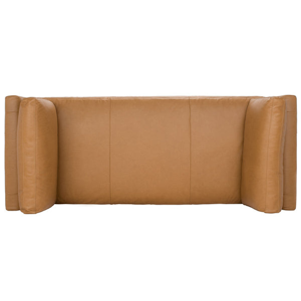 Safavieh Tatianna Leather Bench Light Brown KNT4109B