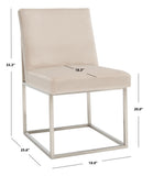 Safavieh Jenette Velvet Dining Chair KNT7042F