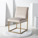 Safavieh Jenette Velvet Dining Chair KNT7042G