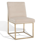 Safavieh Jenette Velvet Dining Chair KNT7042G