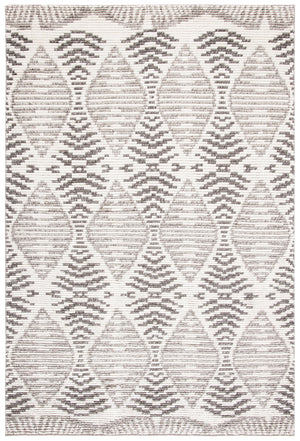 Kenya 175 Hand Knotted 100% Wool Pile Rug Grey / Ivory 100% Wool Pile KNY175F-6