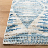 Kenya 175 Hand Knotted 80% Wool, 20% Cotton Rug Light Blue / Ivory 80% Wool, 20% Cotton KNY175L-6