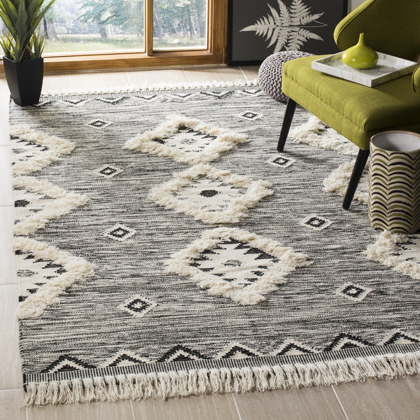 Safavieh Kenya 906 Hand Knotted 80% Wool/20% Cotton Rug KNY906H-7SQ