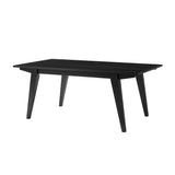 Walker Edison Kochi Scandinavian/Japandi 43" Minimalist Coffee Table KOCL1KBLVS