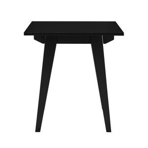 Walker Edison Kochi Scandinavian/Japandi Minimalist Side Table KOCL8KBLVS