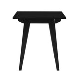 Walker Edison Kochi Scandinavian/Japandi Minimalist Side Table KOCL8KBLVS