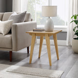 Walker Edison Kochi Scandinavian/Japandi Minimalist Side Table KOCL8KEAVS