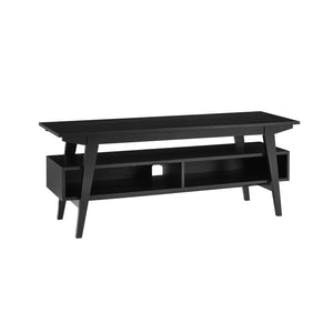 Walker Edison Kochi Scandinavian/Japandi 47" Japandi TV Stand KOCM9EBLVS