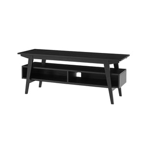 Walker Edison Kochi Scandinavian/Japandi 47" Japandi TV Stand KOCM9EBLVS