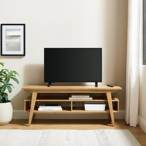 Walker Edison Kochi Scandinavian/Japandi 47" Japandi TV Stand KOCM9EEAVS