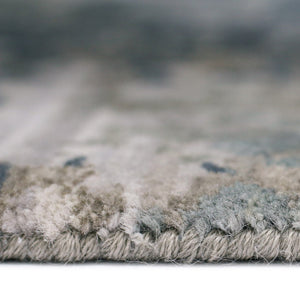 AMER Rugs Kohinoor KOH-7 Hand-Knotted Abstract Transitional Area Rug Gray 10' x 14'