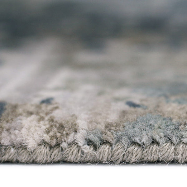 AMER Rugs Kohinoor KOH-7 Hand-Knotted Abstract Transitional Area Rug Gray 10' x 14'