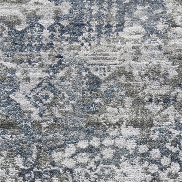 AMER Rugs Kohinoor KOH-7 Hand-Knotted Abstract Transitional Area Rug Gray 10' x 14'