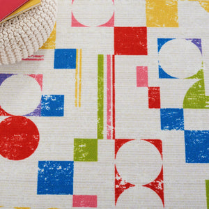 Safavieh Kids Playhouse 203 Power Loomed Polyamide Kids Rug KPH203A-8