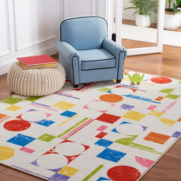 Safavieh Kids Playhouse 203 Power Loomed Polyamide Kids Rug KPH203A-8