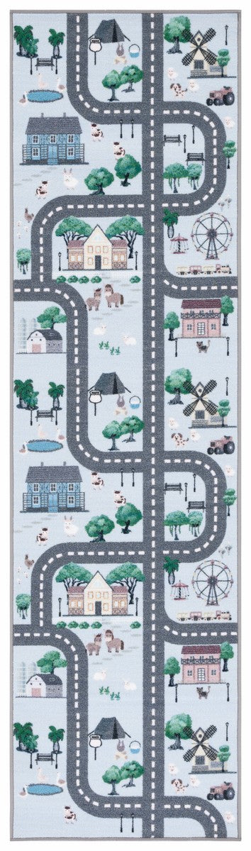 Safavieh Kids Playhouse 235 Power Loomed Polyamide Kids Rug KPH235M-8