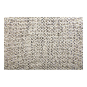 Moe's Home Barrow Rolling Dining Chair Performance Fabric Grey Storm KQ-1024-39