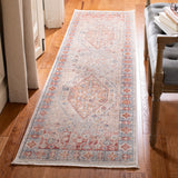 Kenitra 600 Kenitra 662 Traditional Power Loomed Polyester Space Dyed Rug Grey / Blue