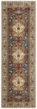 Kashan 306 Power Loomed Polypropylene Pile Traditional Rug