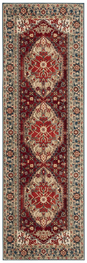 Safavieh Kashan 306 Power Loomed Polypropylene Pile Traditional Rug KSN306M-3