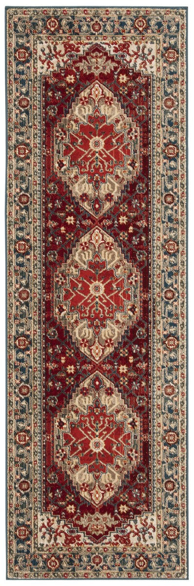 Safavieh Kashan 306 Power Loomed Polypropylene Pile Traditional Rug KSN306M-3