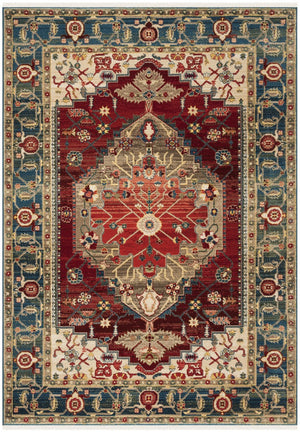 Safavieh Kashan 306 Power Loomed Polypropylene Pile Traditional Rug KSN306M-3