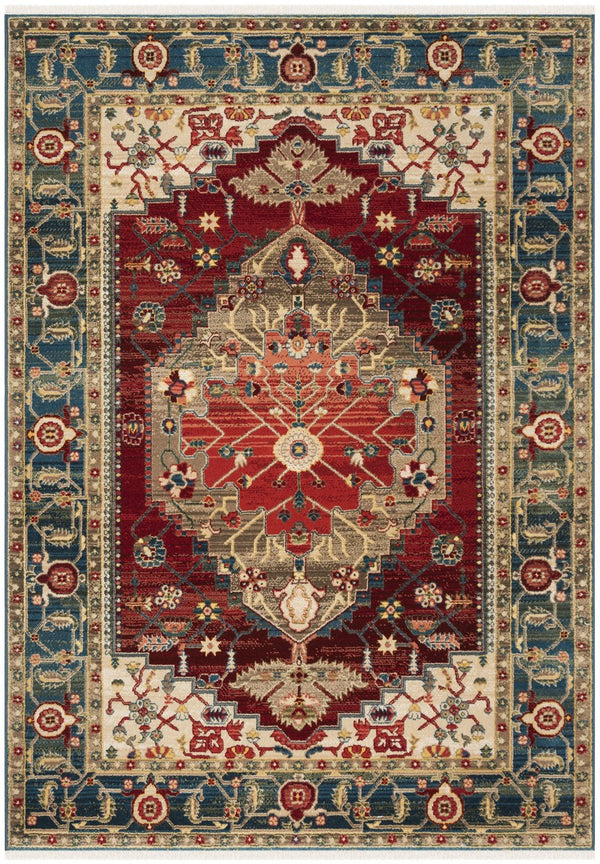 Safavieh Kashan 306 Power Loomed Polypropylene Pile Traditional Rug KSN306M-3
