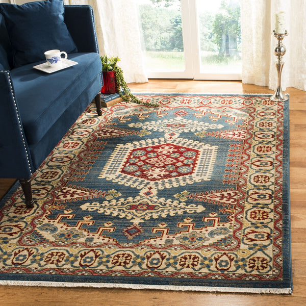 Safavieh Kashan 308 Power Loomed Polypropylene Pile Traditional Rug KSN308N-3