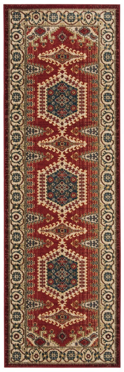 Safavieh Kashan 308 Power Loomed Polypropylene Pile Traditional Rug KSN308Q-3