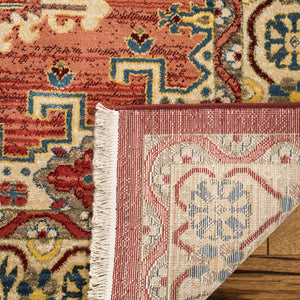 Safavieh Kashan 308 Power Loomed Polypropylene Pile Traditional Rug KSN308Q-3