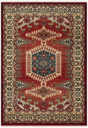 Safavieh Kashan 308 Power Loomed Polypropylene Pile Traditional Rug KSN308Q-3