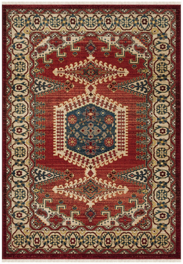 Safavieh Kashan 308 Power Loomed Polypropylene Pile Traditional Rug KSN308Q-3
