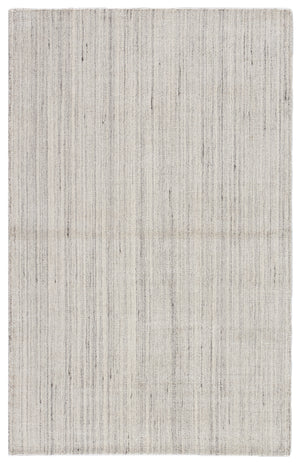 Jaipur Living Kelle Handmade Stripe Gray/ White Area Rug (9'X13')