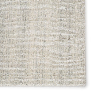 Jaipur Living Kelle Handmade Solid White/ Gray Area Rug (9'X13')