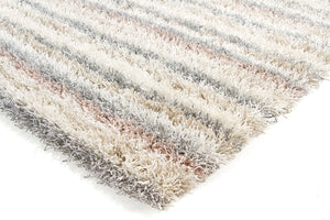 Chandra Rugs Kubu 100% Polyester Hand-Woven Contemporary Rug Ivory/Beige/Tan/Grey 9' x 13'