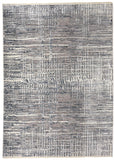 Kyra Distressed Abstract Rug, Light Gray/Ivory, 9ft x 12ft - 7in Area Rug