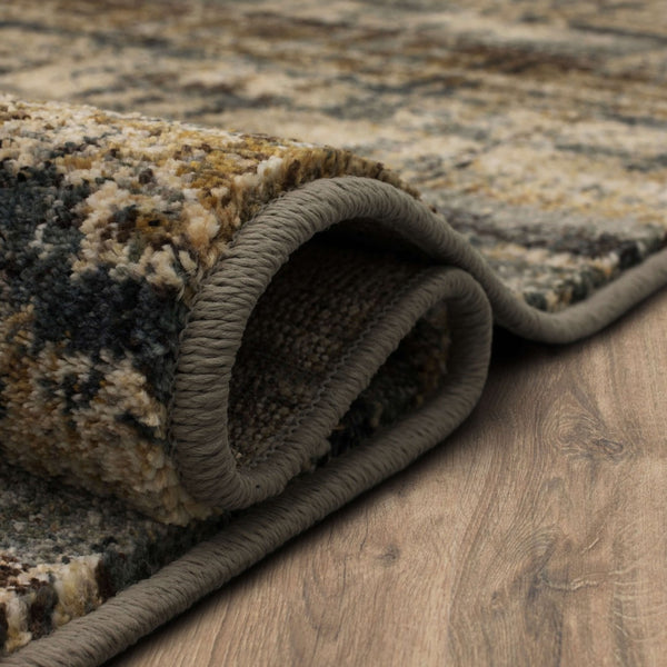 Karastan Rugs Kaleidoscopic Denim 9' 6" x 12' 11" Area Rug