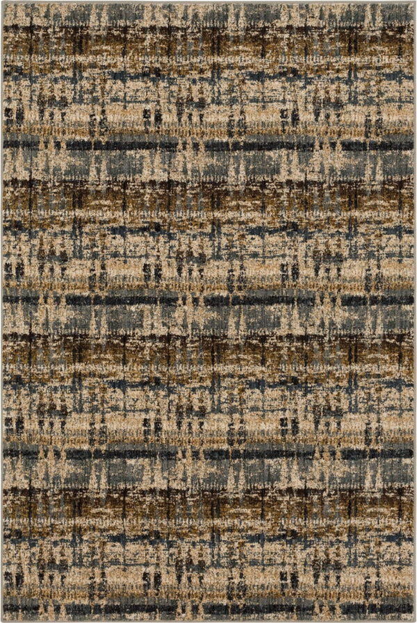 Karastan Rugs Kaleidoscopic Denim 9' 6" x 12' 11" Area Rug
