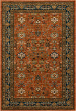 Spice Market Keralam Machine Woven Polyester Floral/Ornamental Traditional Area Rug