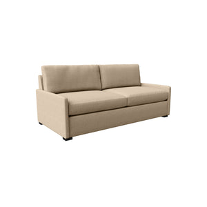Nativa Interiors Kimpton Solid + Manufactured Wood / Revolution Performance Fabrics® Commercial Grade Sofa Flax 79.00"W x 39.00"D x 34.00"H