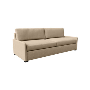 Nativa Interiors Kimpton Sofa Deep Plush Solid + Manufactured Wood / Revolution Performance Fabrics® Commercial Grade Deep Plush Wide Sofa Flax 91.00"W x 44.00"D x 34.00"H